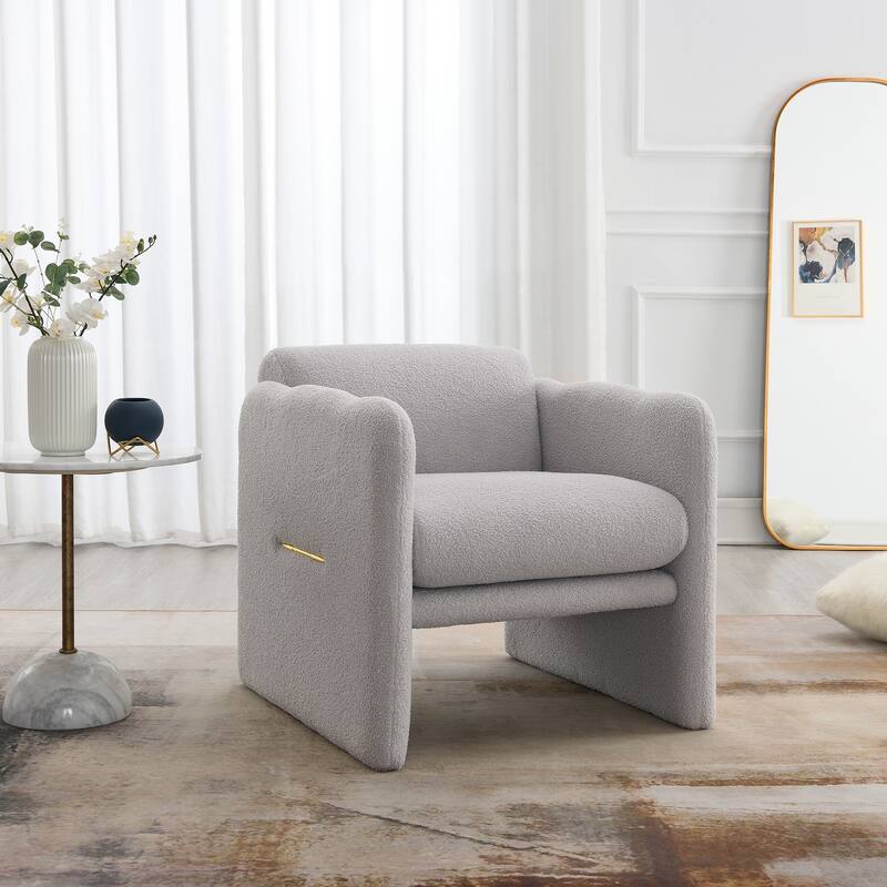 Arm Chair with waved arms for Primary Living Space