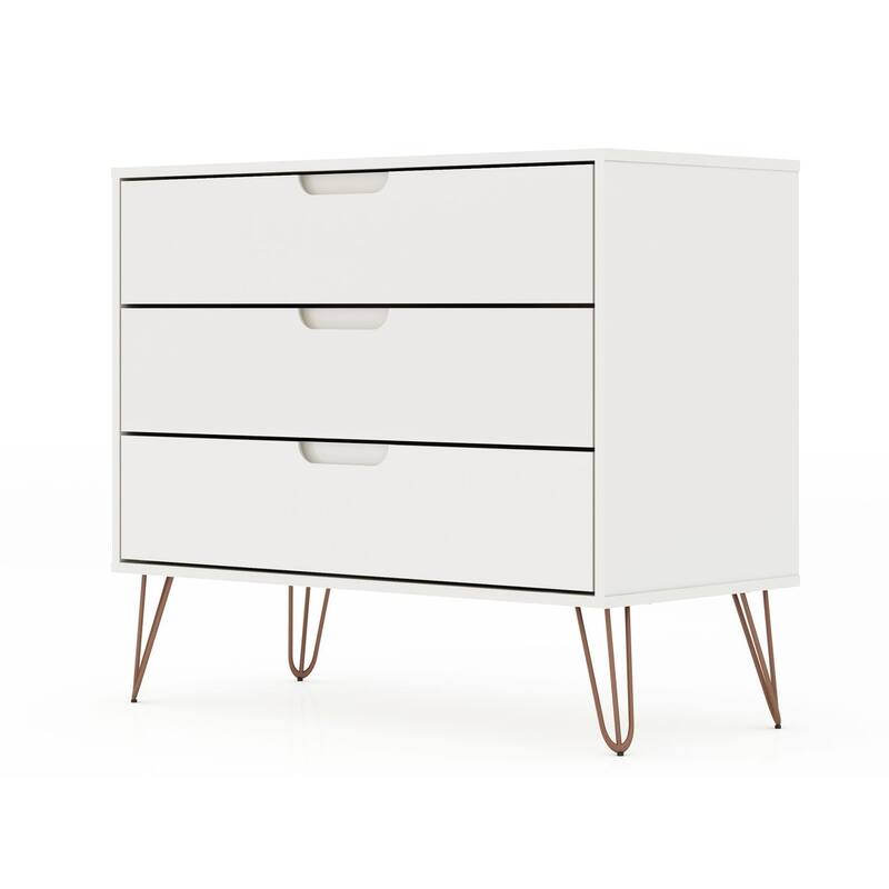 Bandene Mid-century Modern 3-drawer Dresser