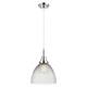 Option Clear Halophane Shade / Polished Chrome