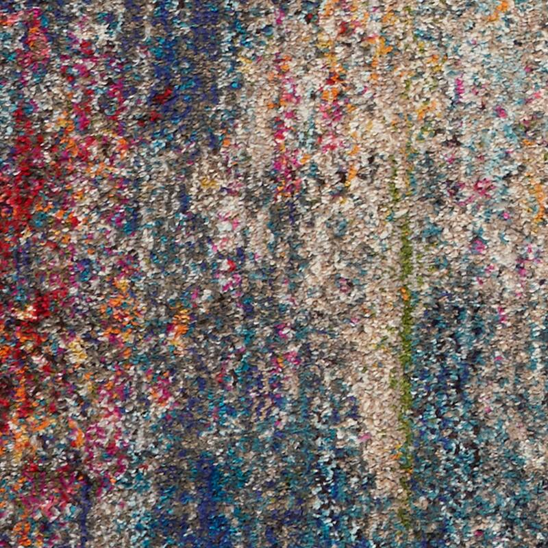 Nourison Celestial Modern Abstract Multicolor Area Rug