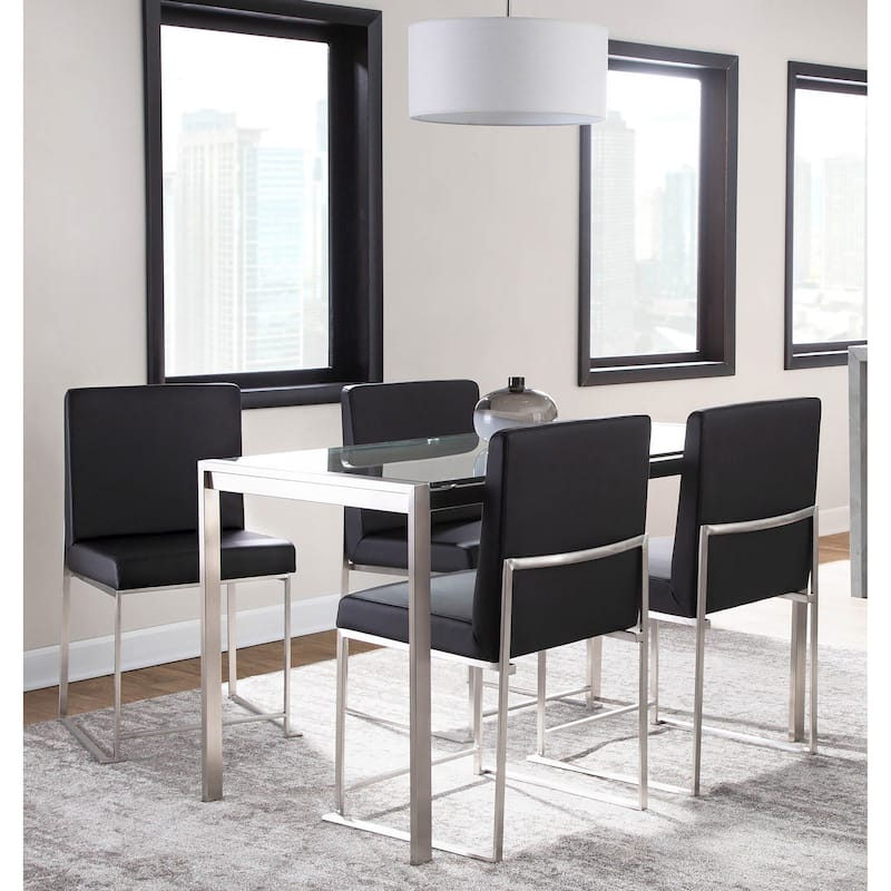 Strick & Bolton Forrest High Back 5-Piece Dining Set