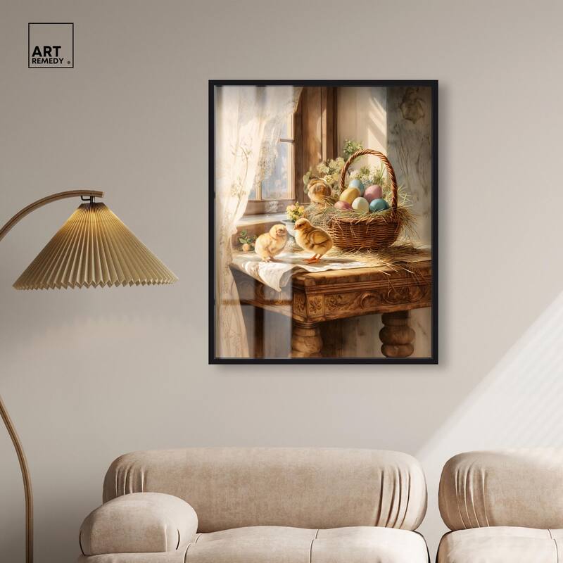 Easter Morn Shadowbox by Art Remedy