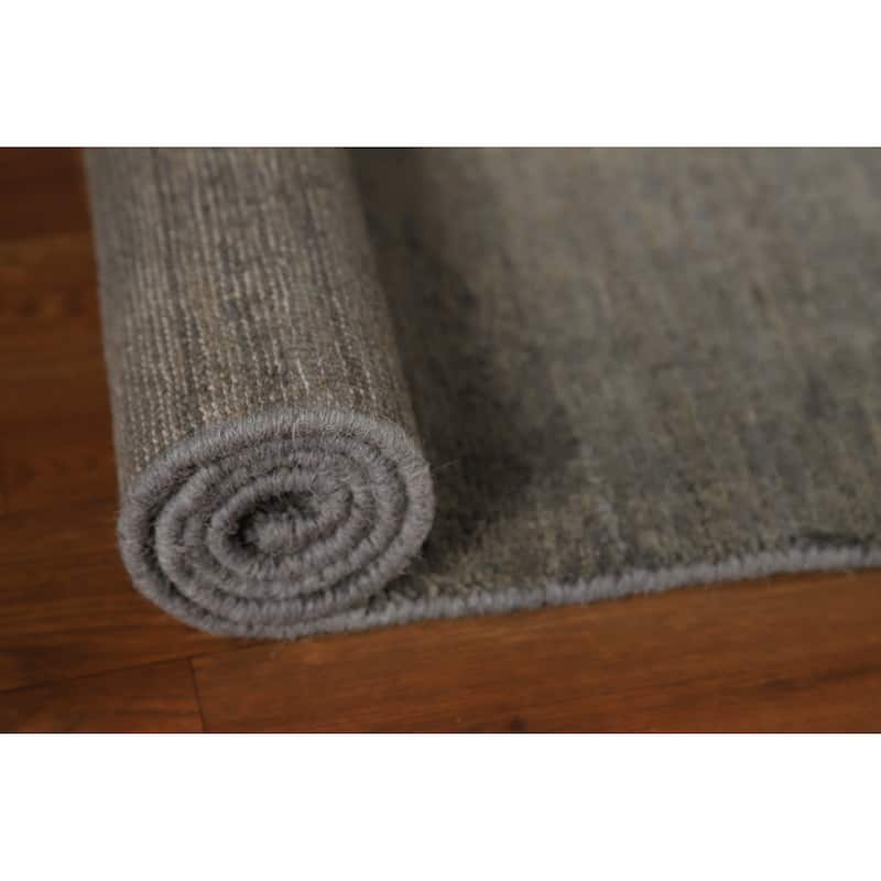 Hand Knotted Oriental 100% Wool Carpet Modern Modern Multi-Colored Gabbeh Area Rug - 4' 10'' X 3' 3''