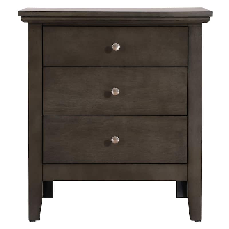 Hammond 3-drawer Wooden Nightstand