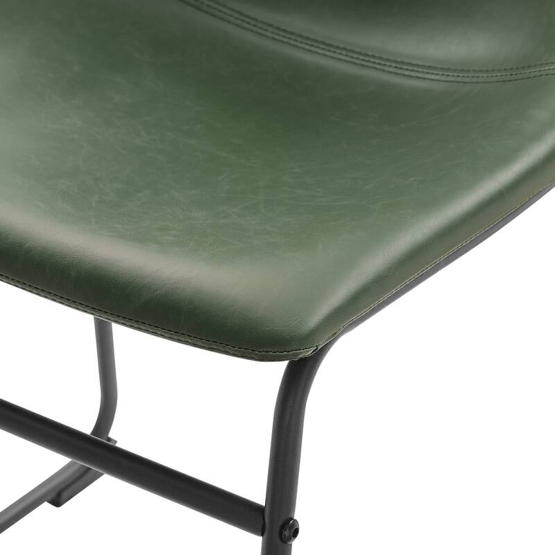 Middlebrook Prusiner 26-inch Faux Leather Counter Stool (Set of 2)