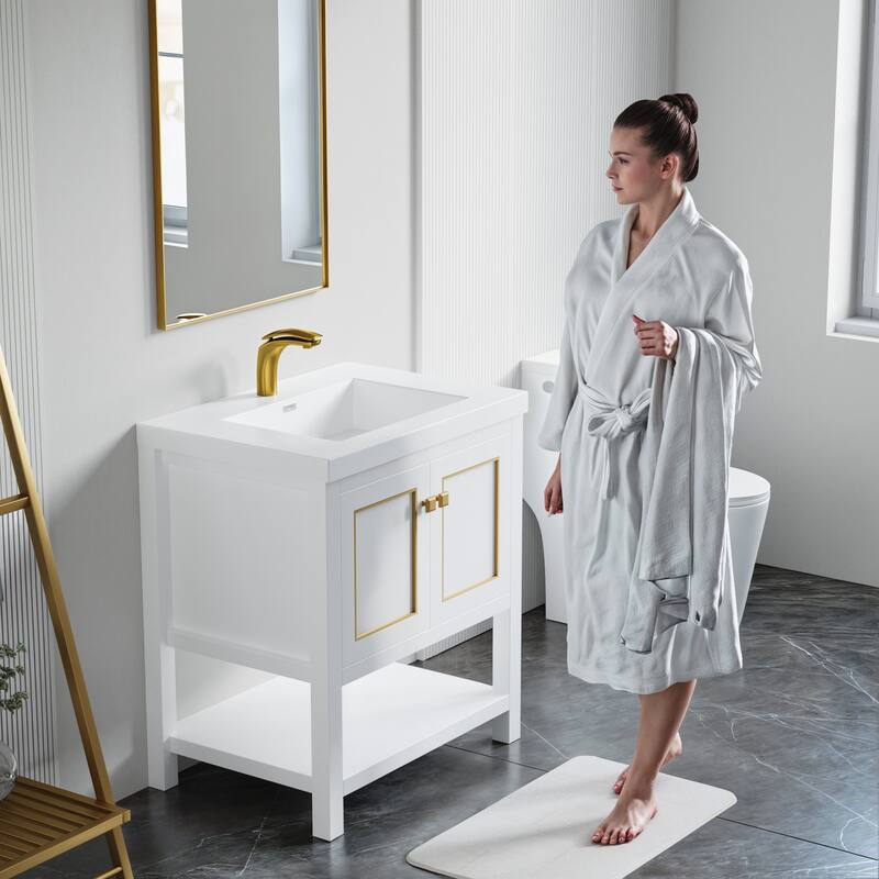 Davis 30" Single Bathroom Vanity Set