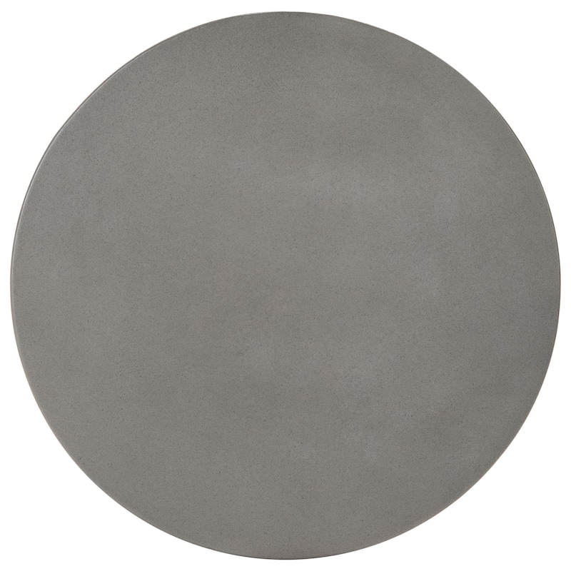 SAFAVIEH Outdoor Katara Concrete Accent Stool - 15"W x 15"D x 18"H