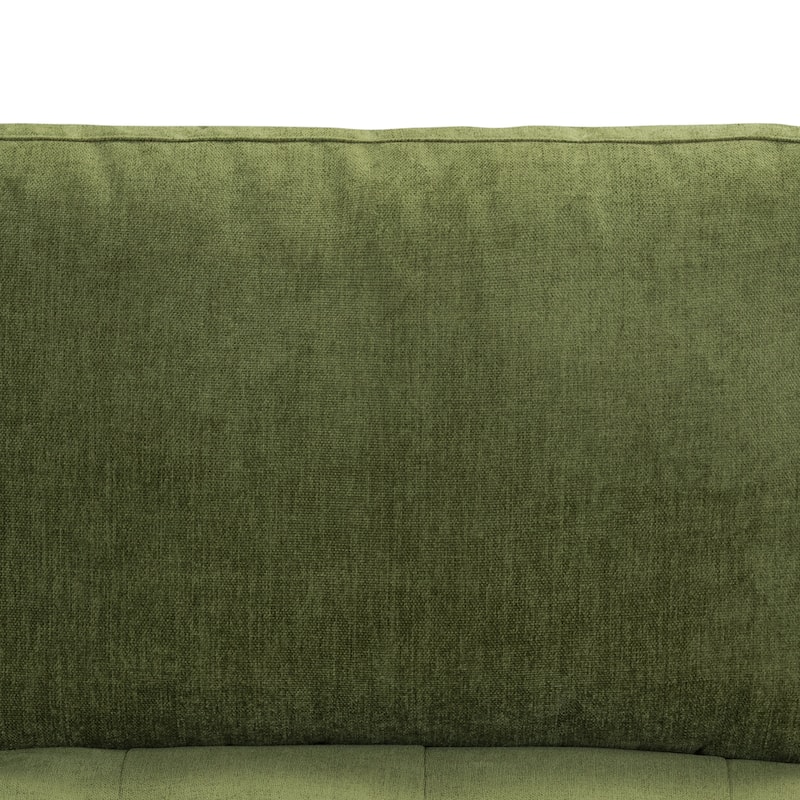 Poly & Bark Napa Fabric 98" Corner Sectional Sofa