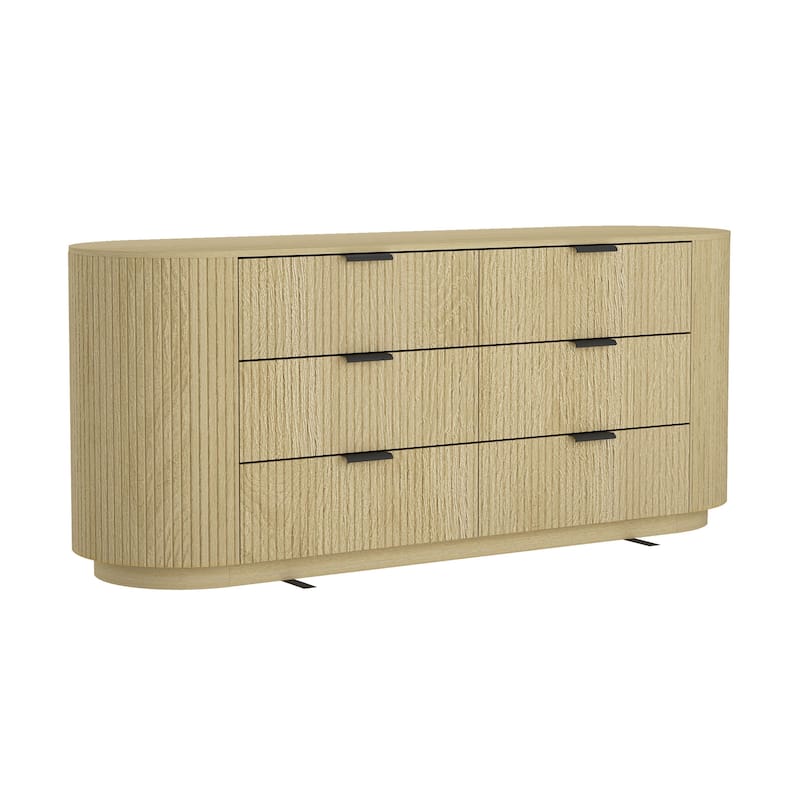Manhattan Comfort Olivia 71" Dresser (6-Drawer)