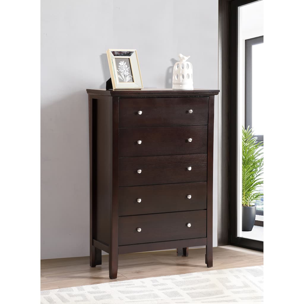 Glory Furniture Primo 5 Drawer Chest