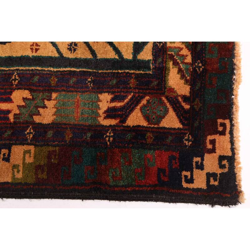 ECARPETGALLERY Hand-knotted Teimani Beige Wool Rug - 3'9 x 7'0