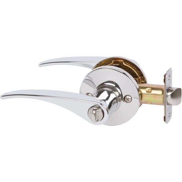 Delaney 502T-DT Dayton Privacy Door Lever Set with Round Style Rose