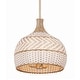 preview thumbnail 1 of 9, Crystorama Lighting Group ZAN-9003 Zanzibar 3 Light 14" Wide Pendant Soft Gold