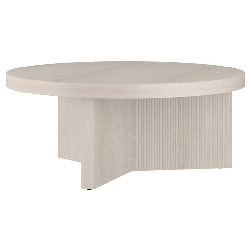 Holm 36" Wide Round Coffee Table