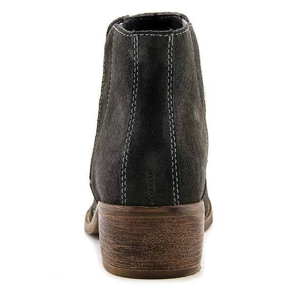 Shop Matisse Fury Women Round Toe Suede Gray Ankle Boot Free Shipping Today Overstock 16420756