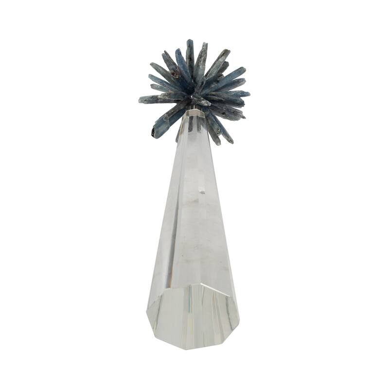 Sagebrook Home Clara Blue Stone Statuary, Perfect for Decor