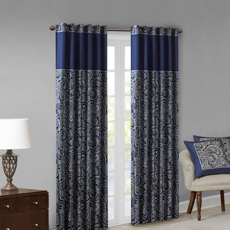 Jacquard Curtain Panel Pair(2 Pcs Window Panels)