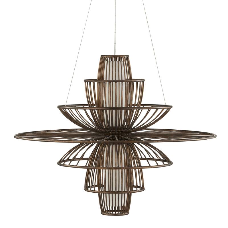 Currey & Company Benjiro Chandelier - 33"h x 42"dia