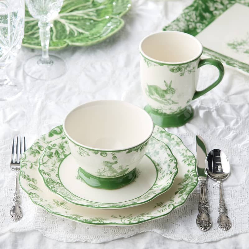 Certified International Le Jardin 16pc Dinnerware Set