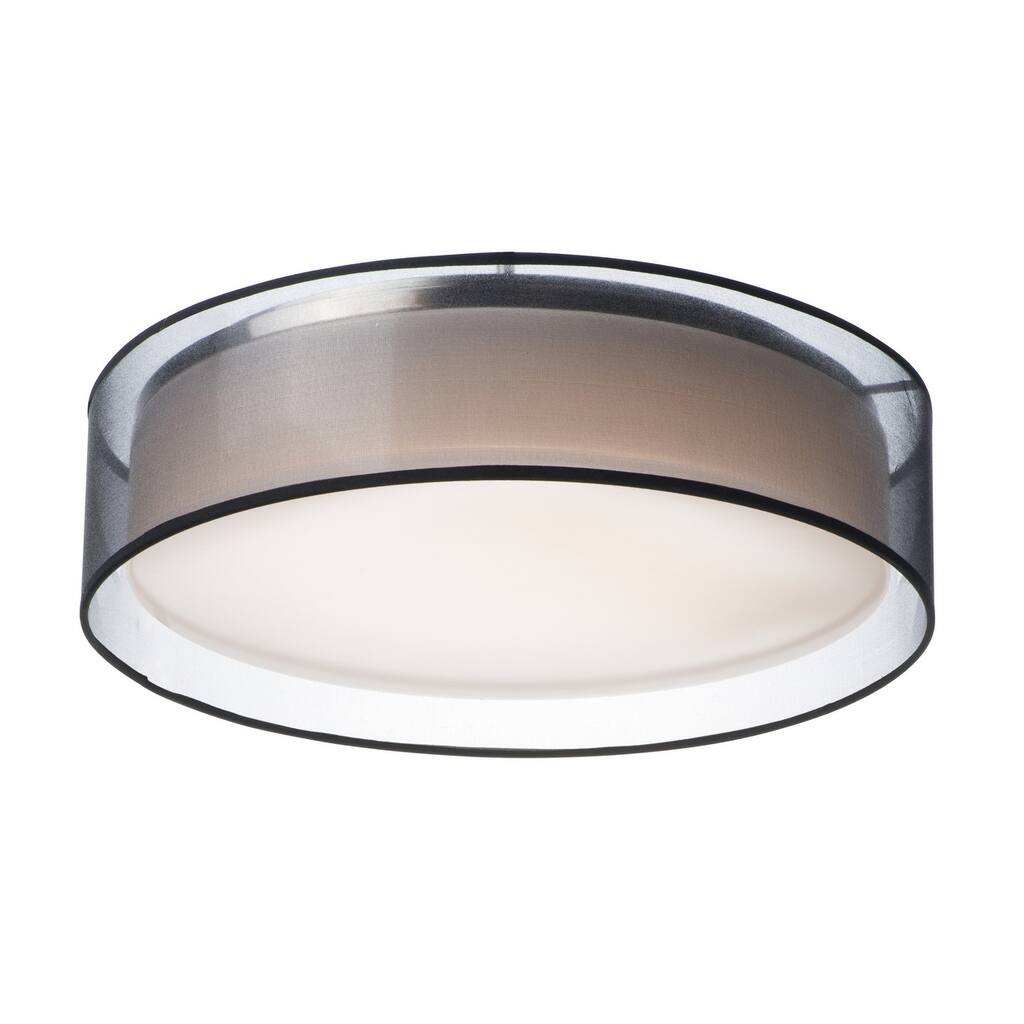 Maxim Prime 20" LED Flush Mount Drum Ceiling Fixture