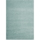 preview thumbnail 32 of 202, SAFAVIEH Laguna Shag Verdiana Solid Color 2-inch Thick Rug. 4' x 6' - Light Blue