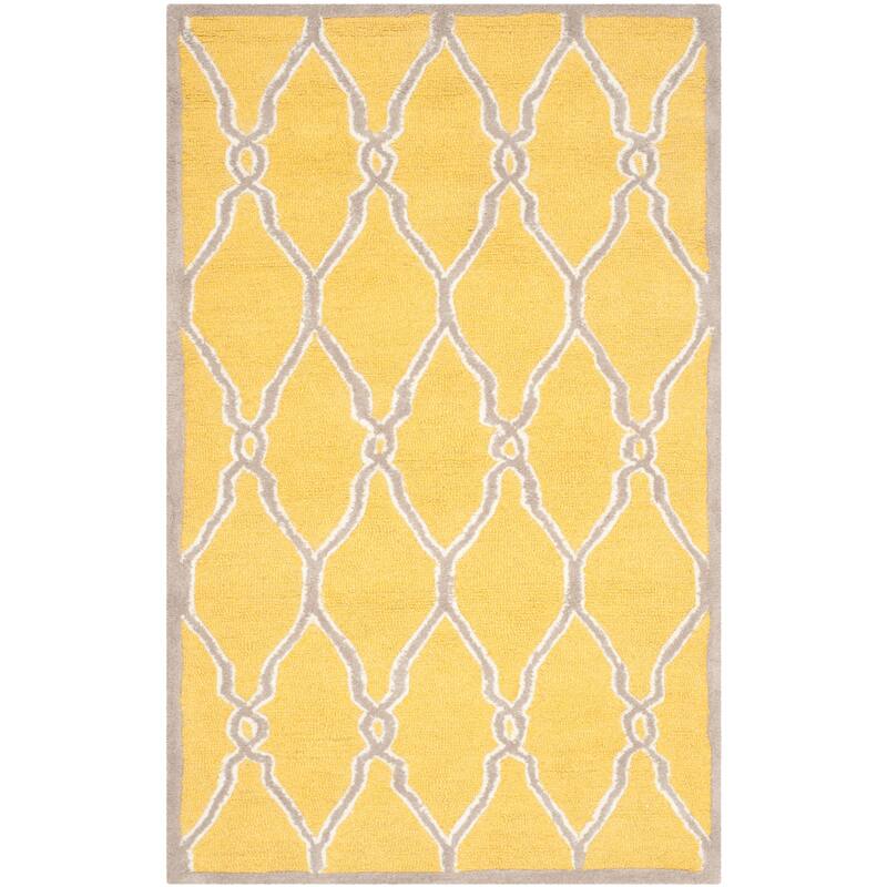 SAFAVIEH Handmade Cambridge Richtsje Moroccan Trellis Wool Rug