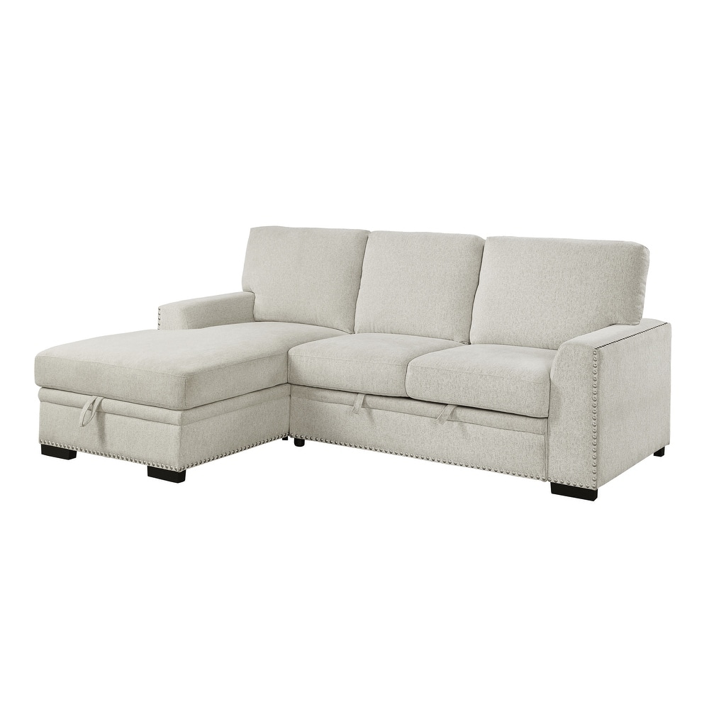 Fremont & Park Tolani Sectional Sofa with Pull-Out Bed and Left Chaise