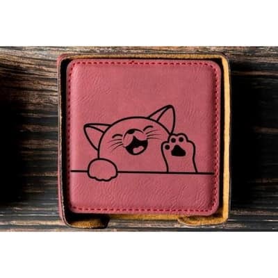 Waving Cat Coaster - Set of 6