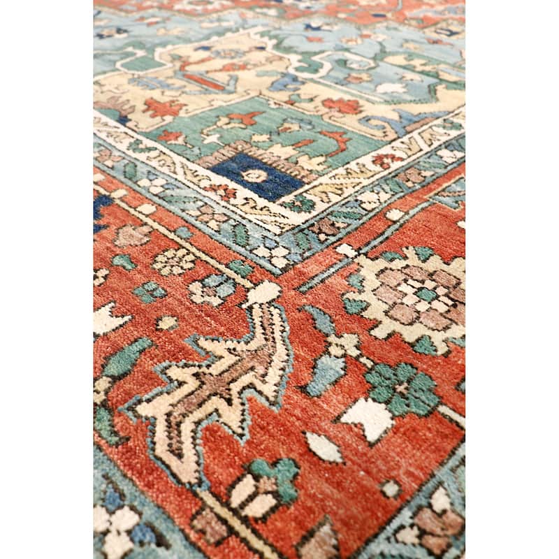 Pasargad Serapi Collection Hand-Knotted Wool Rug