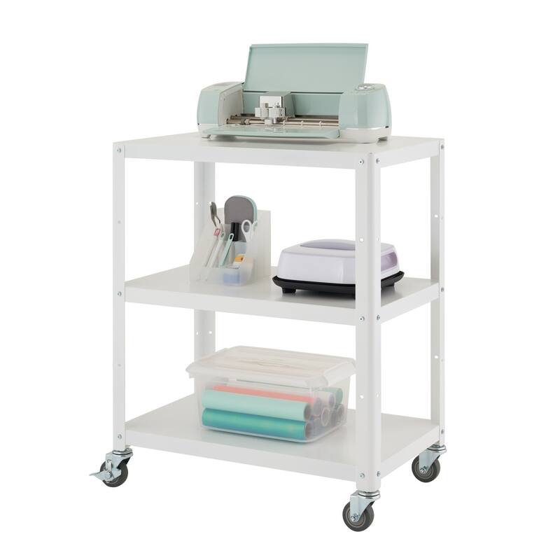 TRINITY Metal Utility Cart 30x18x36