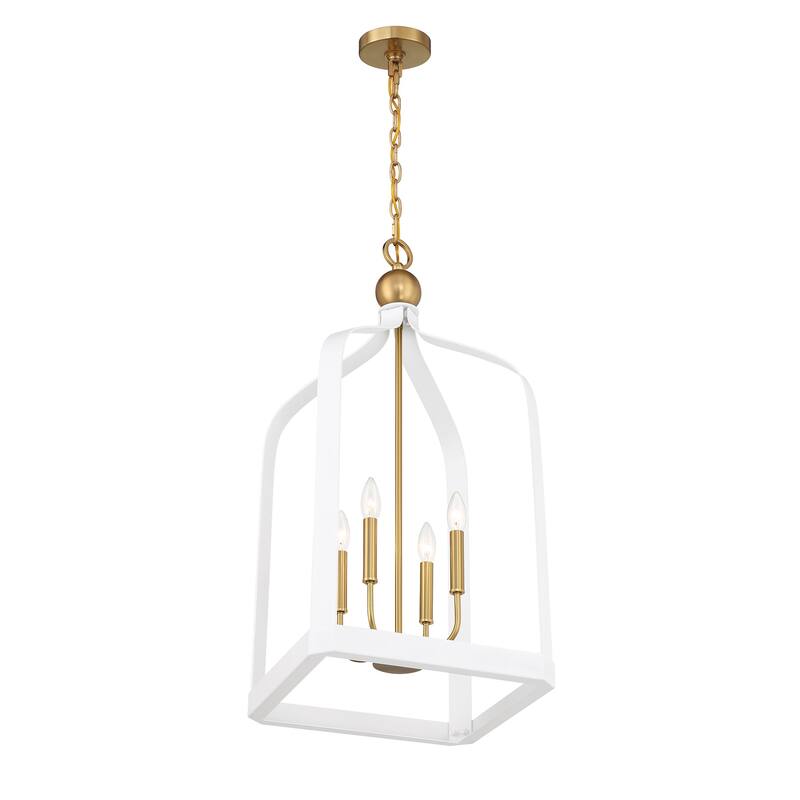 Savoy House 7-7802-4 Sheffield 4 Light 15" Wide Taper Candle Pendant