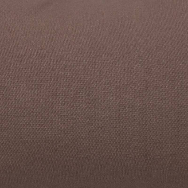 Cotton Rectangular Throw Pillow - 18" - Brown