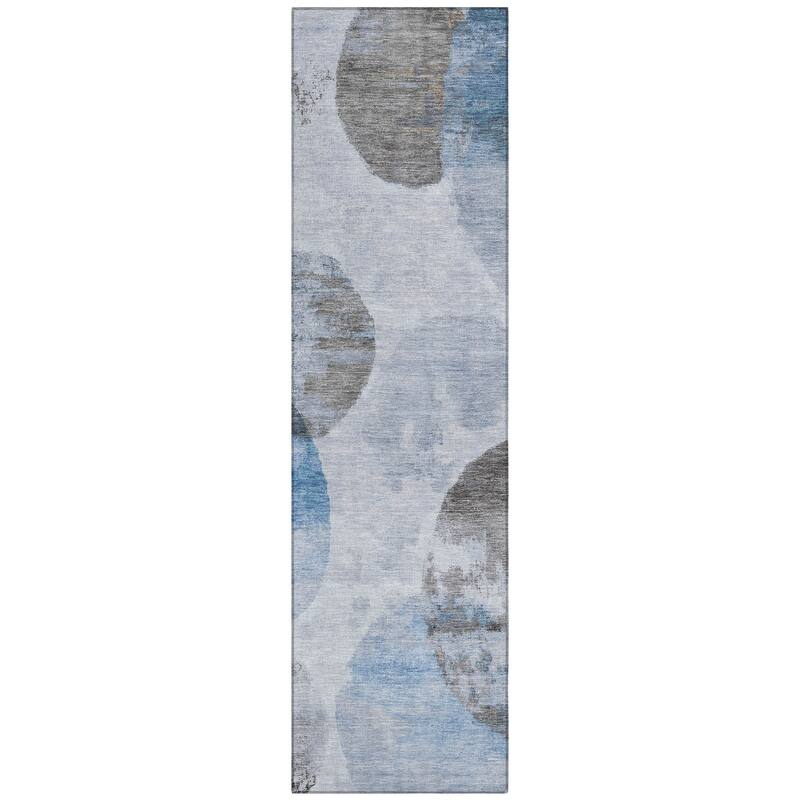 Machine Washable Indoor/ Outdoor Contemporary Micha Chantille Rug