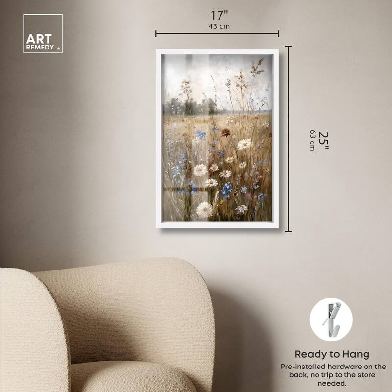 Field of Forgotten Dreams III Shadowbox by Art Remedy