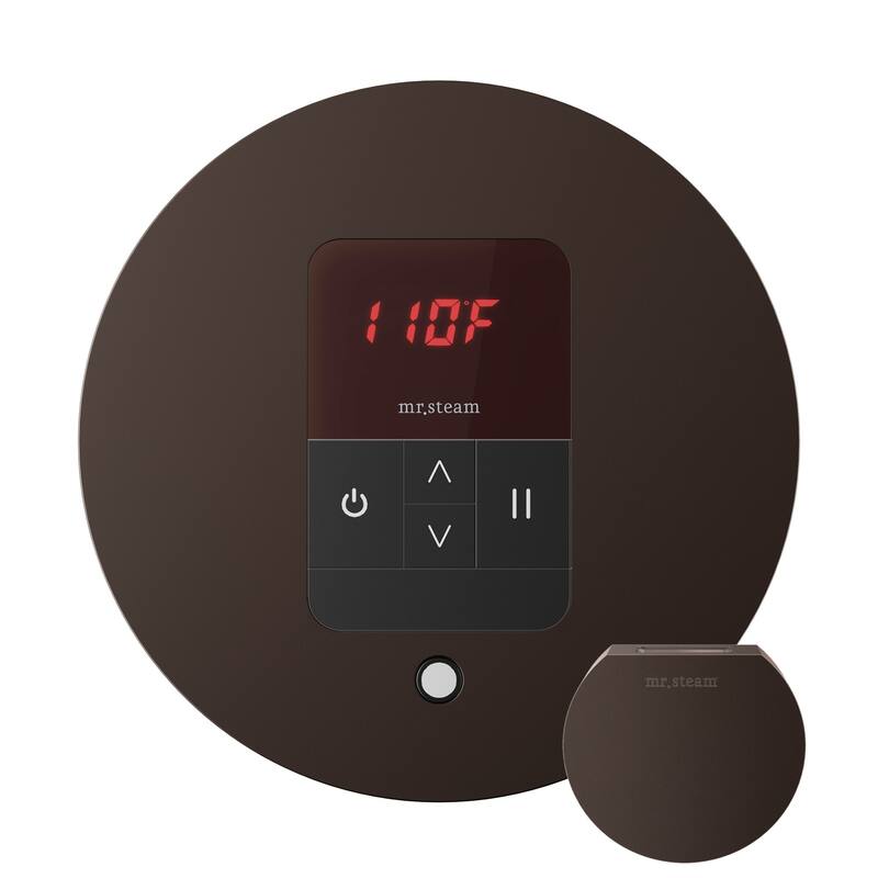 Mr Steam ITRD Itempo Round Steam Shower Control and Steamhead