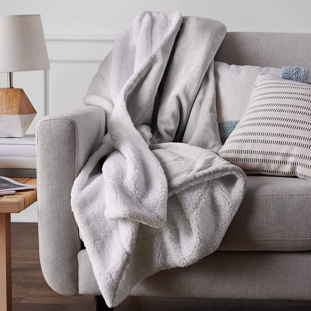 Ultra-Soft Micromink Sherpa Blanket
