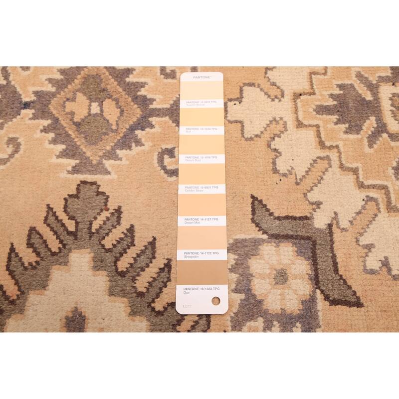 ECARPETGALLERY Hand-knotted Finest Kargahi Copper Wool Rug - 6'10 x 9'5