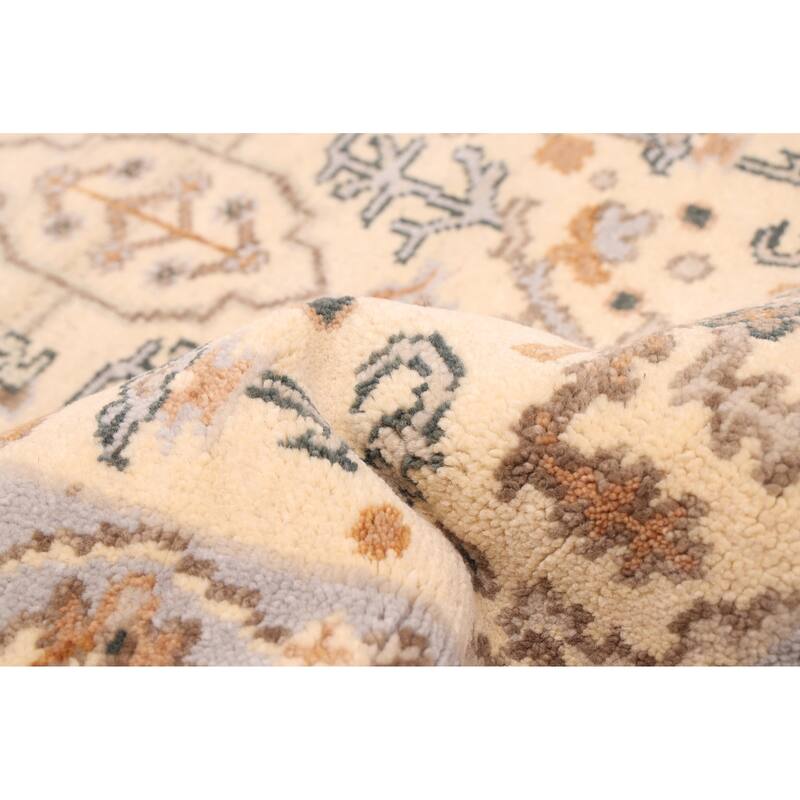 ECARPETGALLERY Hand-knotted Jules Serapi Cream Wool Rug - 3'1 x 5'0