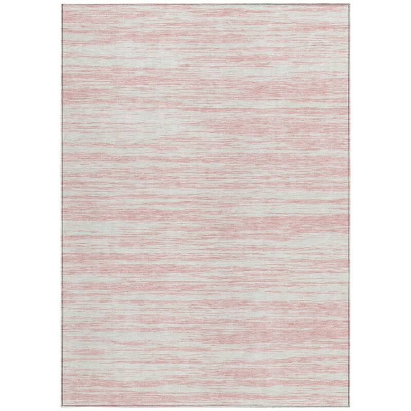 HomeRoots Abstract Modern Rectangle Outdoor Rug