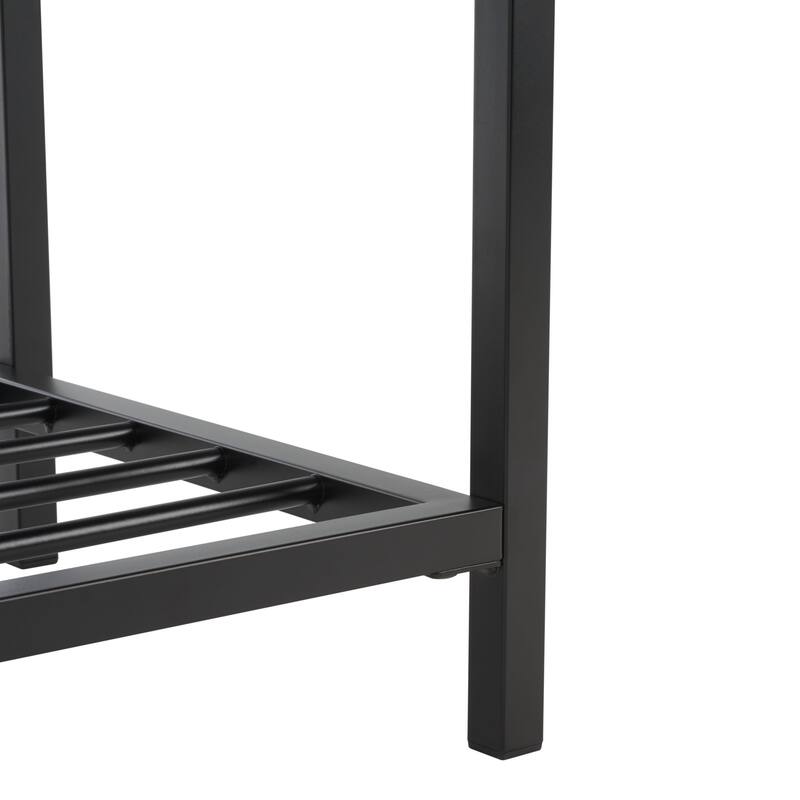 SAFAVIEH Selena 2-Shelf Bench - 48" W x 15" D x 18" H - 48Wx15Dx18H