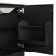 preview thumbnail 132 of 135, GDFStudio - Lisa 20" Bathroom Vanity with Ceramic Sink, Soft-Close Door & Storage Rack