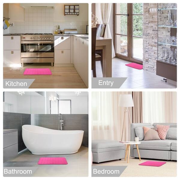 Shop Bath Rug Non Slip Soft Memory Foam Carpet Shower Floor Mat 32
