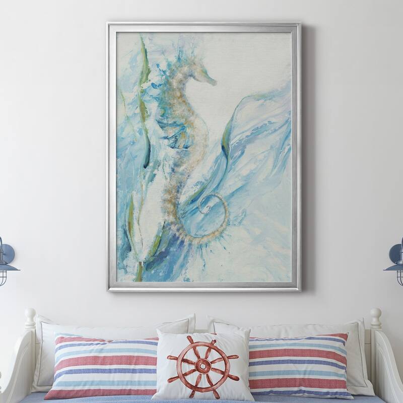 New Seahorse Premium Framed Canvas - Ready to Hang