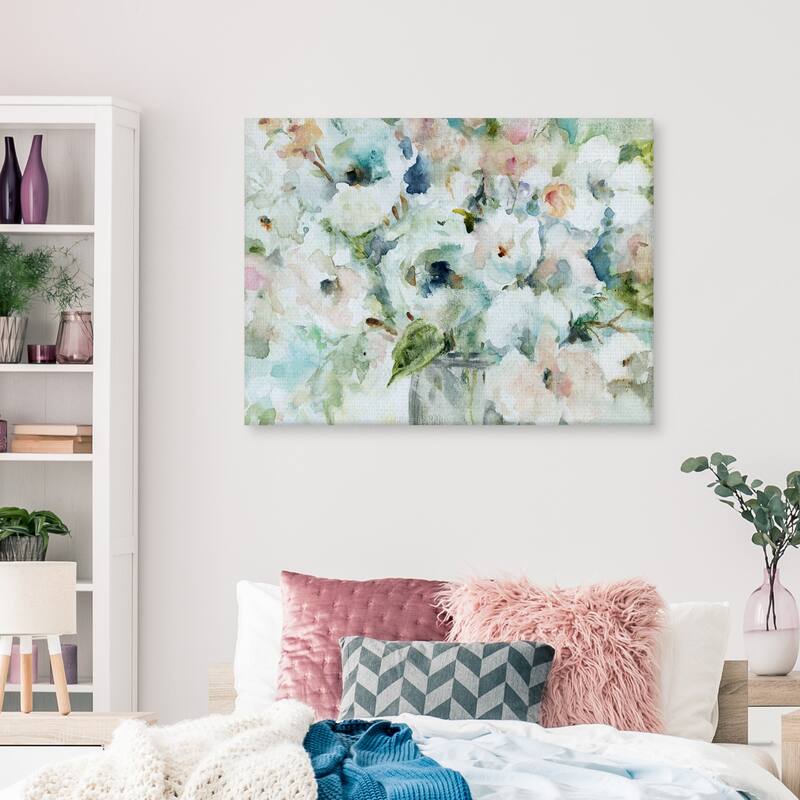 Blooming Softly by Carol Robinson Canvas Art Print