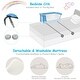 preview thumbnail 29 of 39, Travel Portable Baby Bed Side Sleeper Bassinet Crib with Carrying Bag - 38" x 19.5"-27.5" x 26.5"-34" (L x W x H)