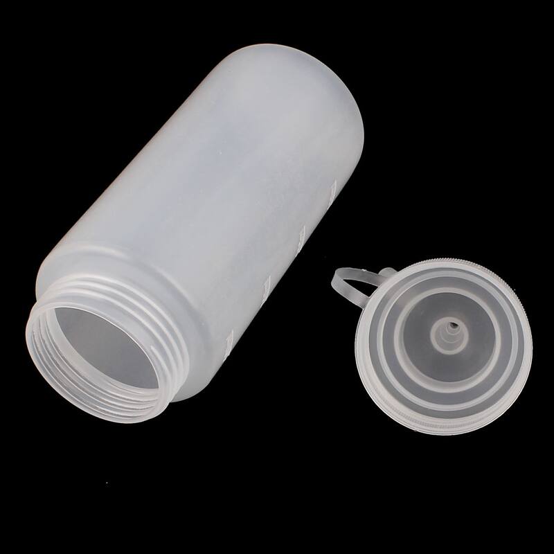 3Pcs 400mL Kitchen Sauce Vinegar Jam Ketchup Squeeze Plastic Bottle - White,Red,Yellow