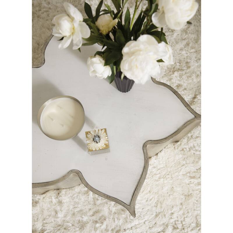 Hooker Furniture C Est La Vie 44" Wide Holly Wood Glam Flower Shaped