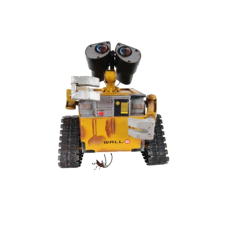 Wall-E Robot Coin Bank Sculpture - 8 x 6 x 9