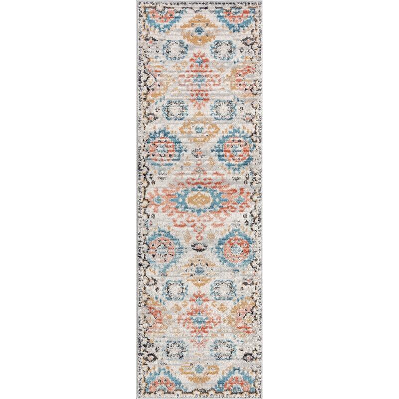 Adelle French Country Oriental Indoor Area Rug