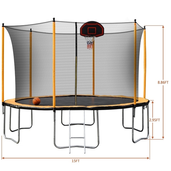 Merax 15 outlet ft trampoline